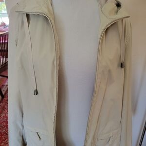 Light Tan Hooded Jacket